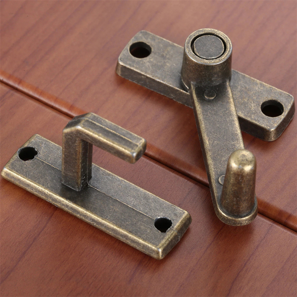 Furniture Sliding Door Hardware - 1 zestaw brązowych zamków do okien
