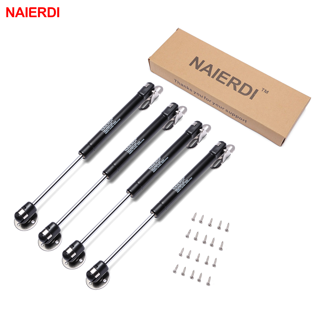 Furniture Hardware Brass - 4 SZT. NAIERDI 10-15KG Zawiasy gazowe