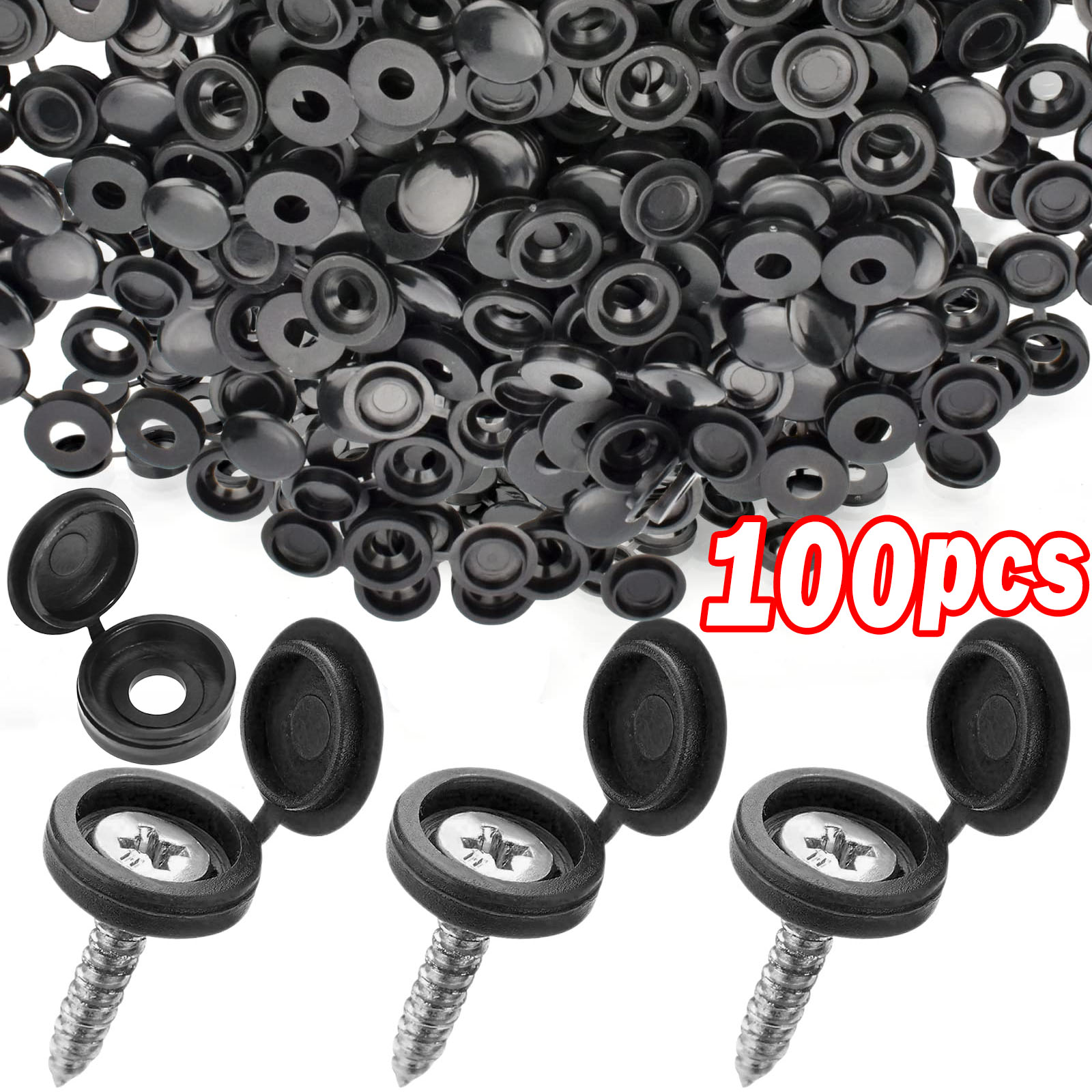 Furniture Hardware Covers - 5/100 SZTUK Nakrętki na zawiasach z