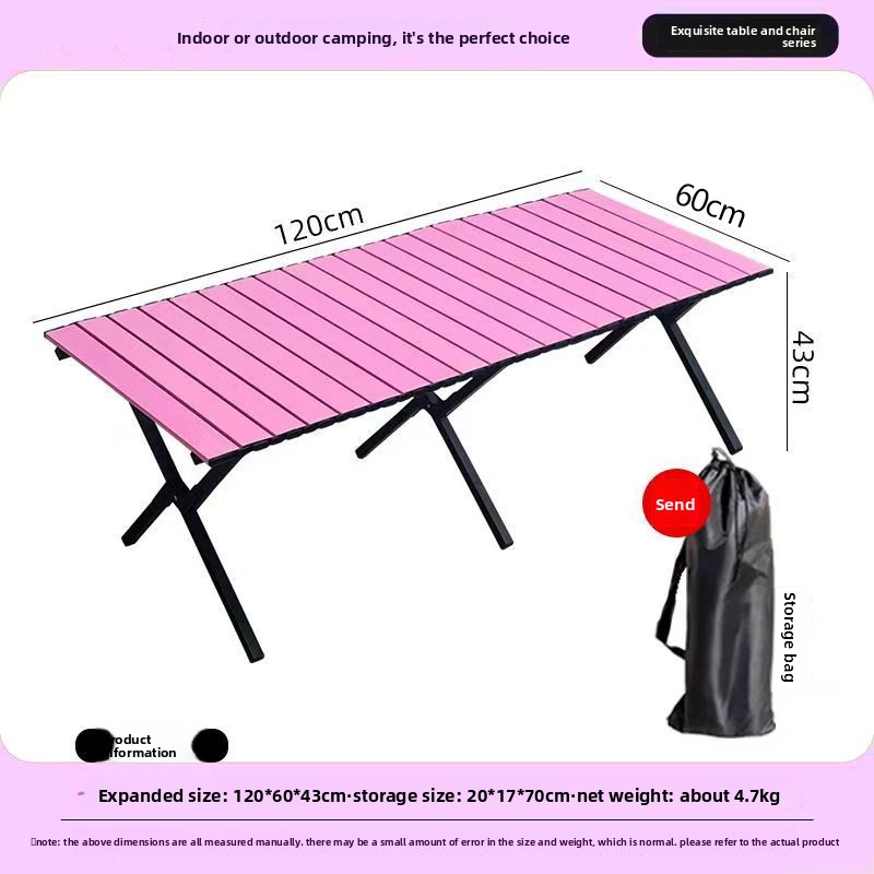 Furniture Hardware Feet - Składany stół turystyczny z nogami krzyżowymi,