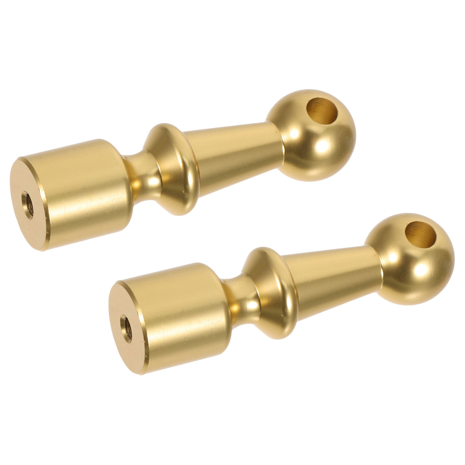 Furniture Rails Hardware - 2 szt. wsporników szynowych do szklanych