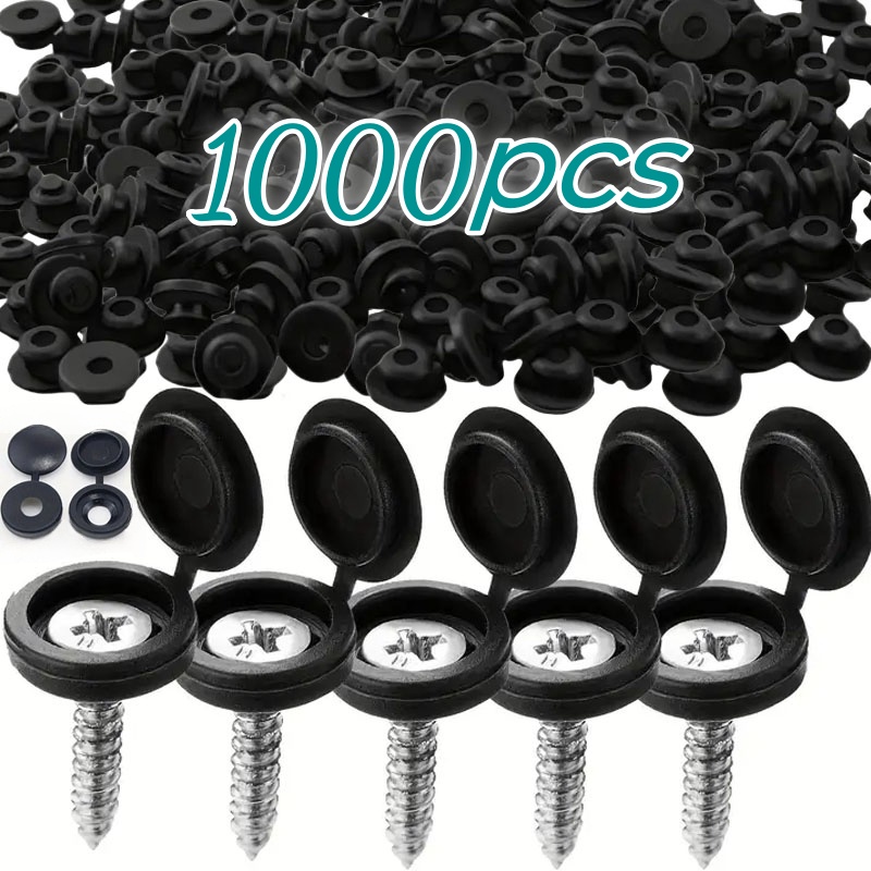 Furniture Hardware Covers - 1000 szt. Zawiasowa plastikowa zakrętka pokrywa