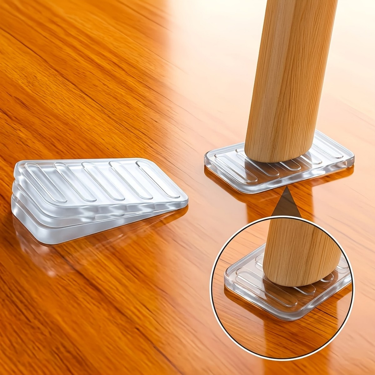 Furniture Hardware Feet - 8 sztuk regulowanych podkładek równoważących do