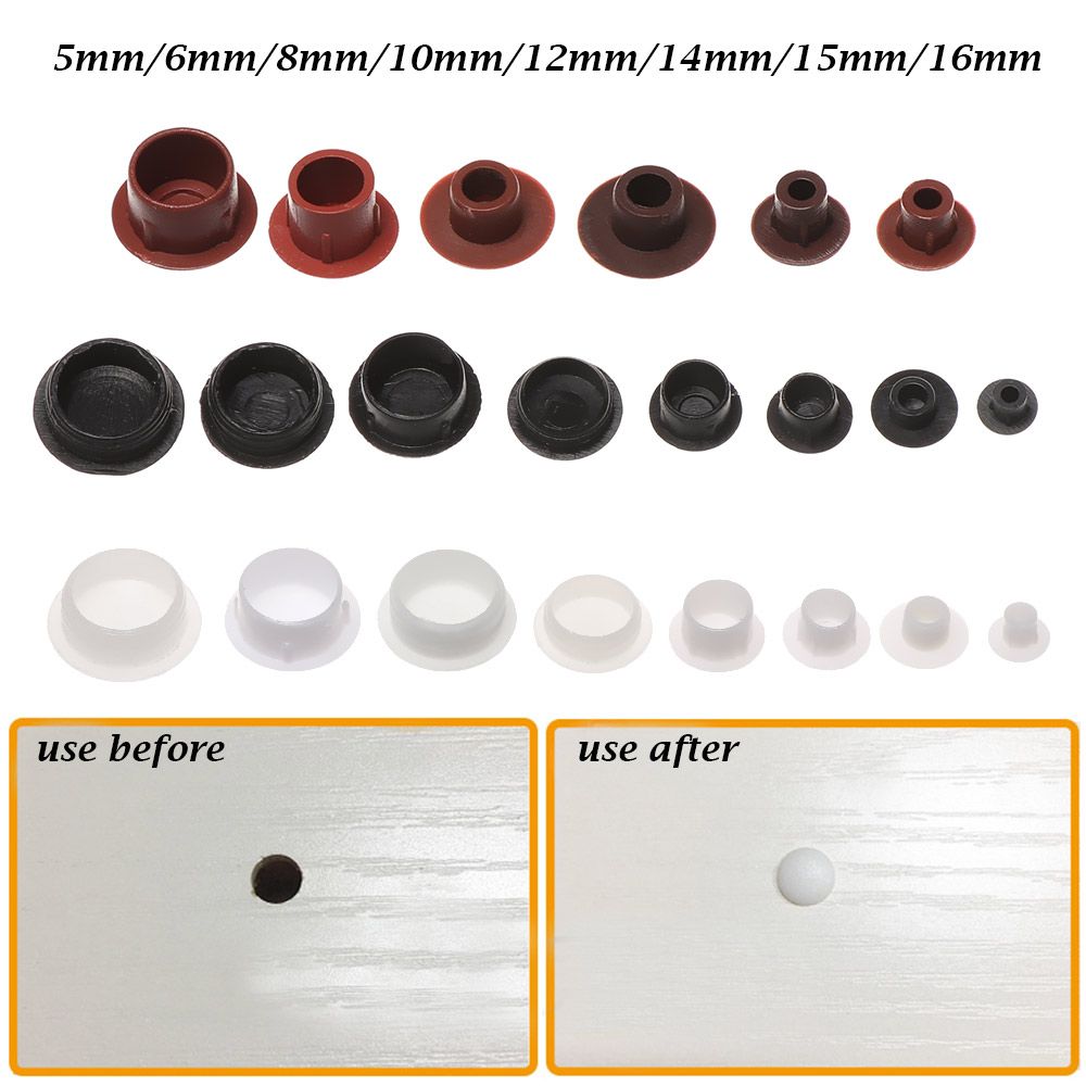 50 sztuk 5-16mm osłony otworów – Furniture Hardware Covers recenzja i cena