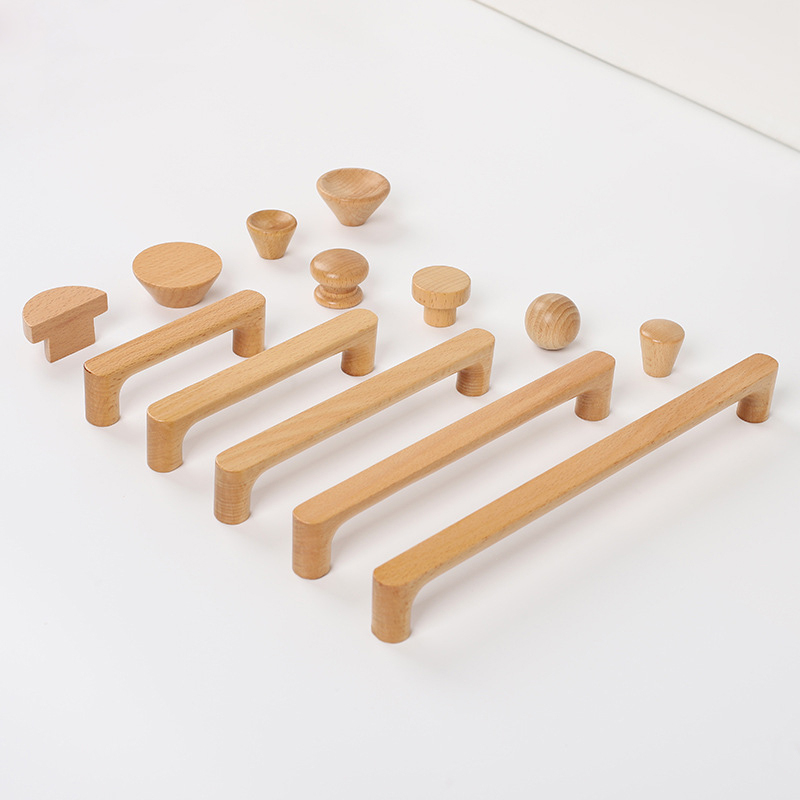 Nordyckie drewniane uchwyty do – Furniture Hardware Drawer Pulls recenzja i cena