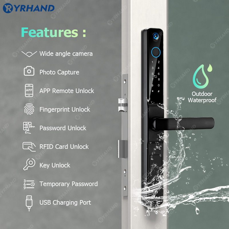 YRHAND IP66 Keyless kocie oko  – Furniture Sliding Door Hardware recenzja i cena