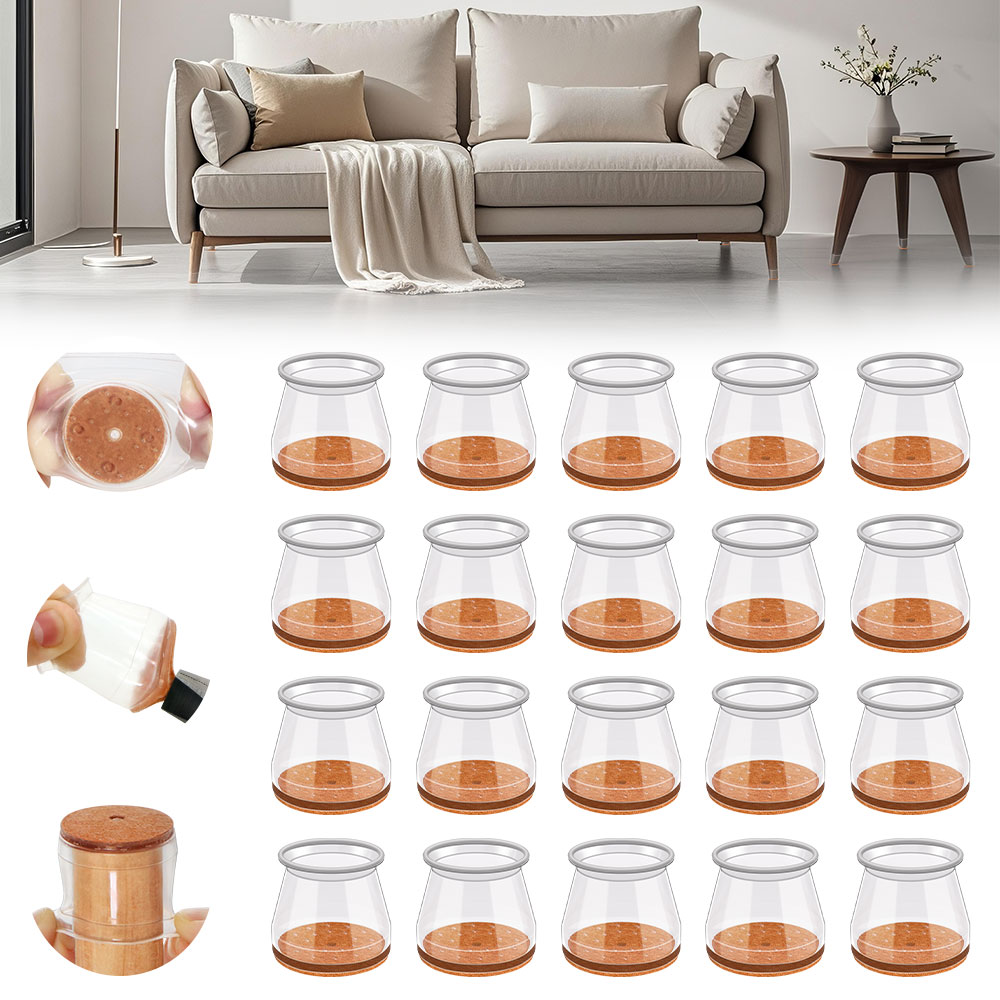 24-36 szt. Silikonowe nakładki – Furniture Hardware Feet recenzja i cena