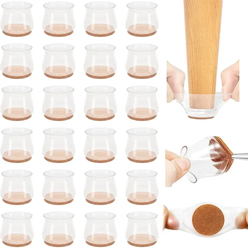 24-36 szt. Silikonowe nakładki – Furniture Hardware Feet recenzja i cena