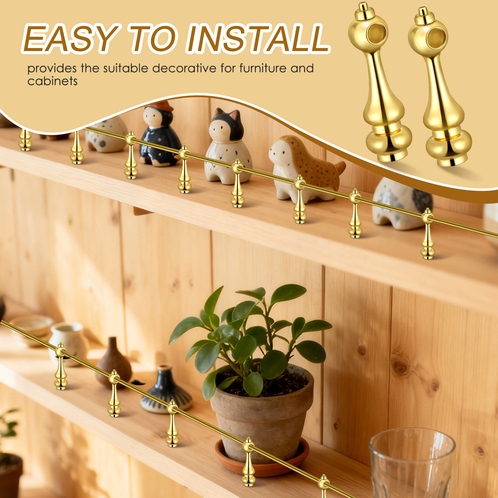 10 szt. ozdobnych łączników z  – Furniture Rails Hardware recenzja i cena