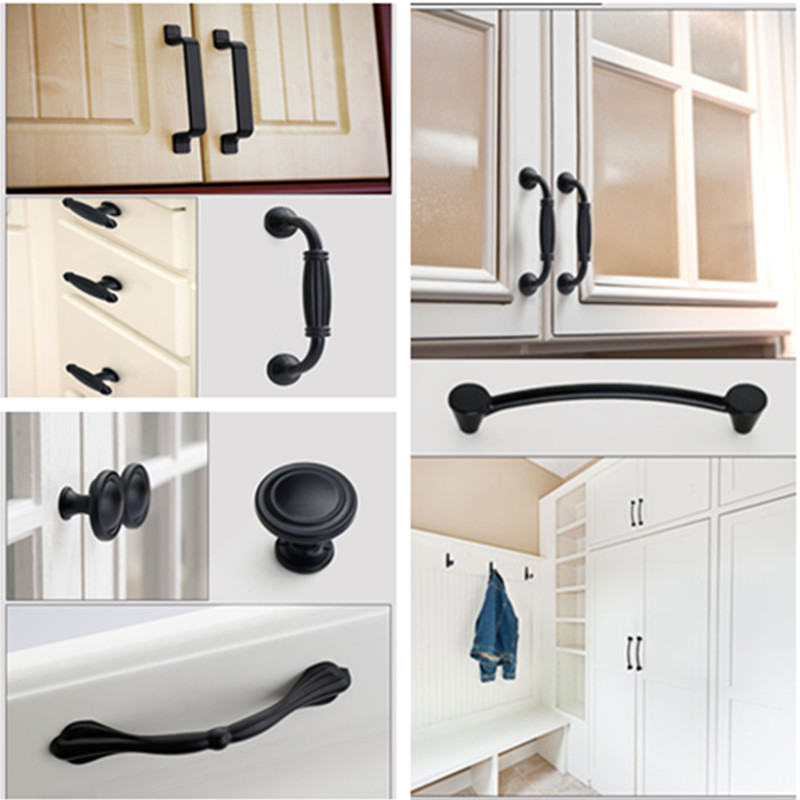 Czarne uchwyty do gałek do sza – Furniture Hardware Drawer Pulls recenzja i cena