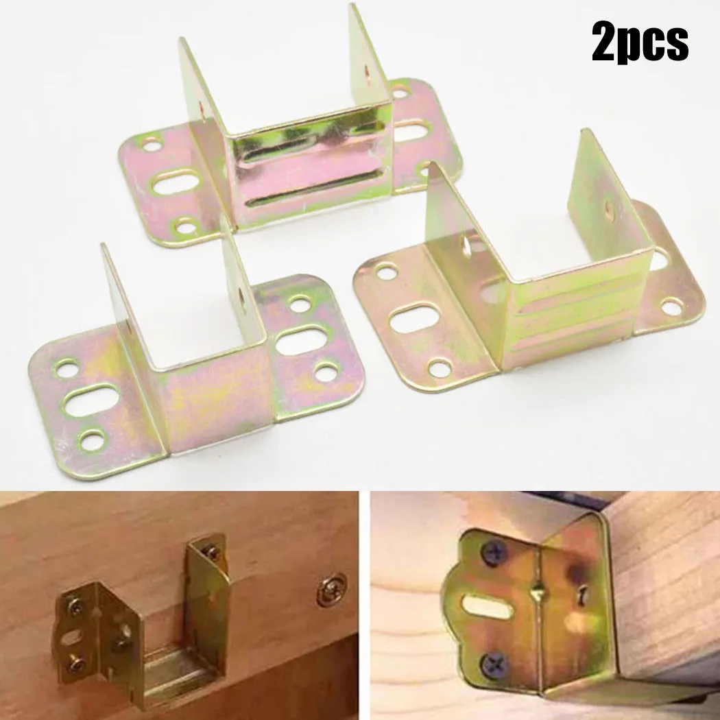 2 szt. Metalowy wspornik łóżka – Furniture Rails Hardware recenzja i cena