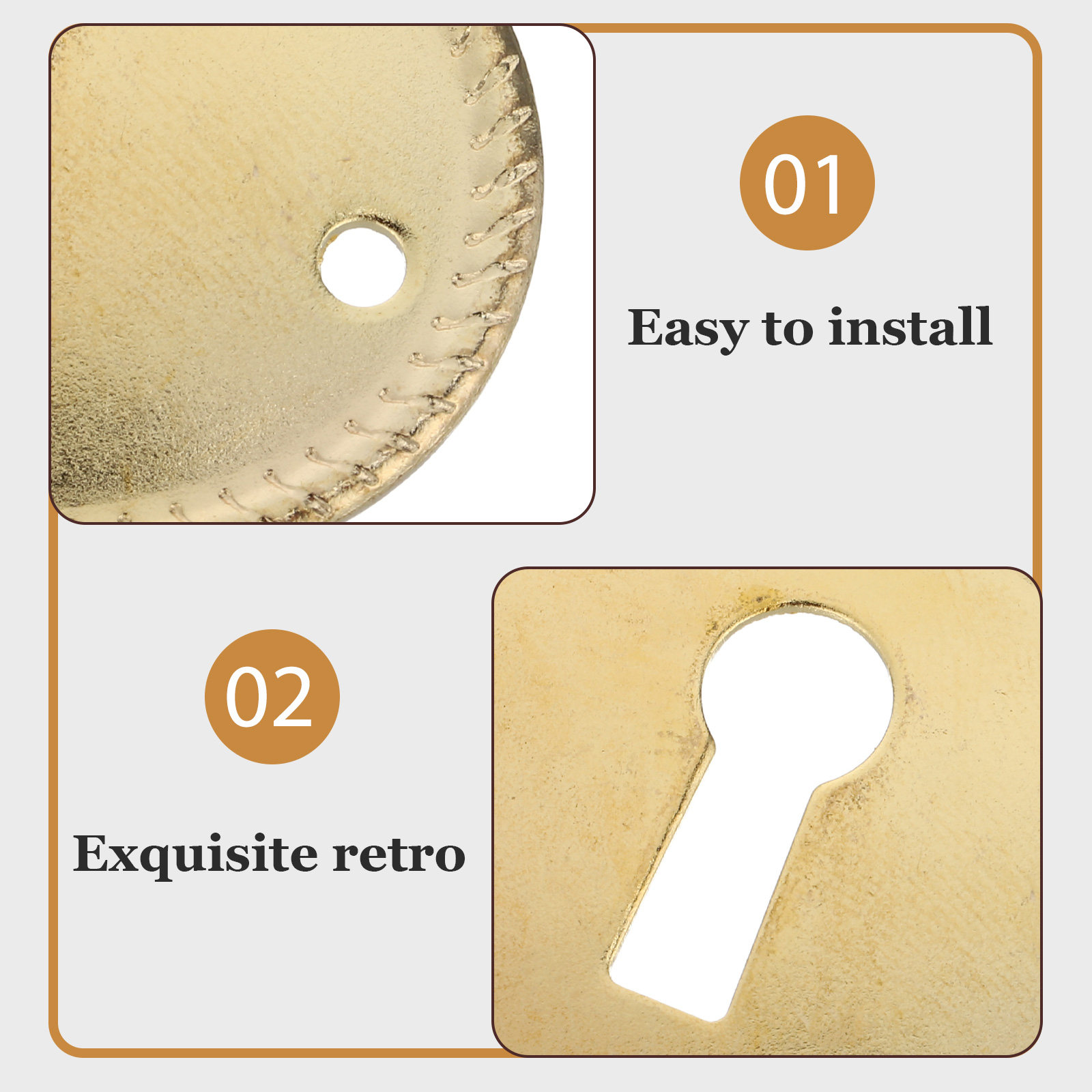 20 szt. Owalne osłonki na dziu – Furniture Hardware Covers recenzja i cena