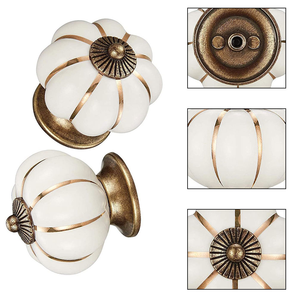 6 szt. Uchwyt ceramiczny w ksz – Furniture Hardware Drawer Pulls recenzja i cena
