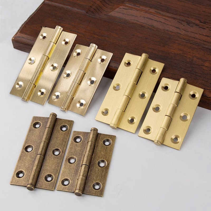 4 szt. Zawiasy do drzwi z mosi – Furniture Hardware Brass recenzja i cena