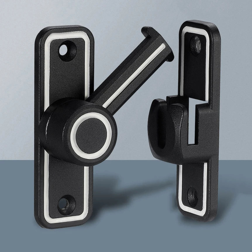 Czarne świecące zamek zatrzask – Furniture Sliding Door Hardware recenzja i cena