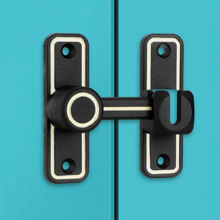 Czarne świecące zamek zatrzask – Furniture Sliding Door Hardware recenzja i cena