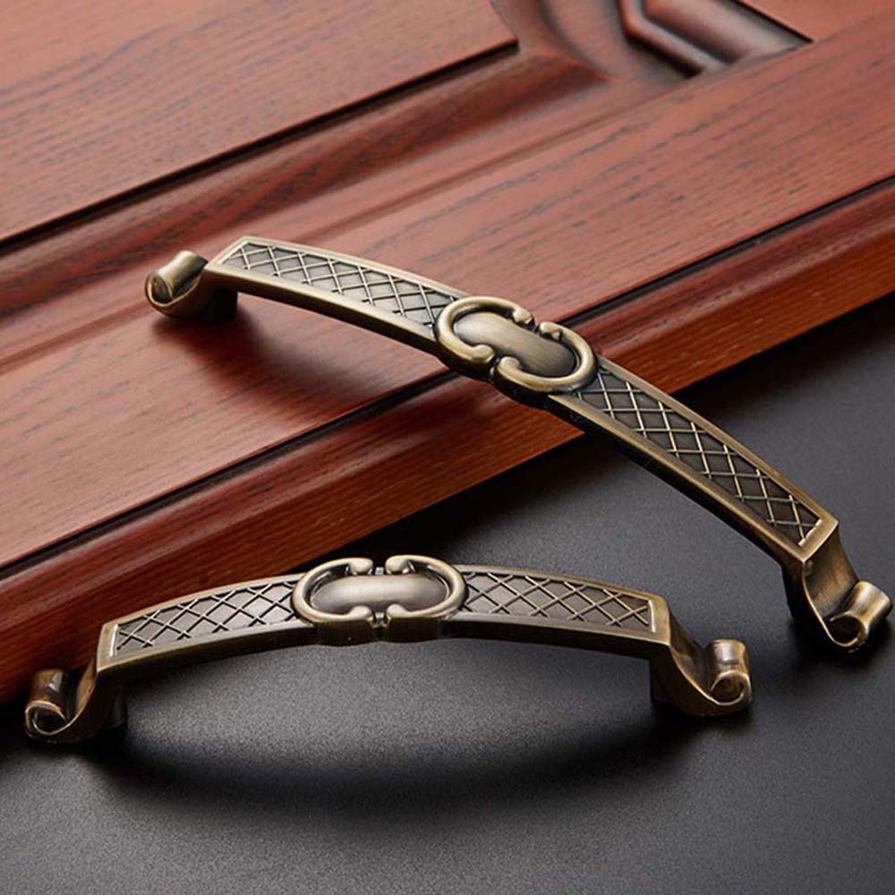Brązowe uchwyty do szafek, sza – Furniture Hardware Drawer Pulls recenzja i cena