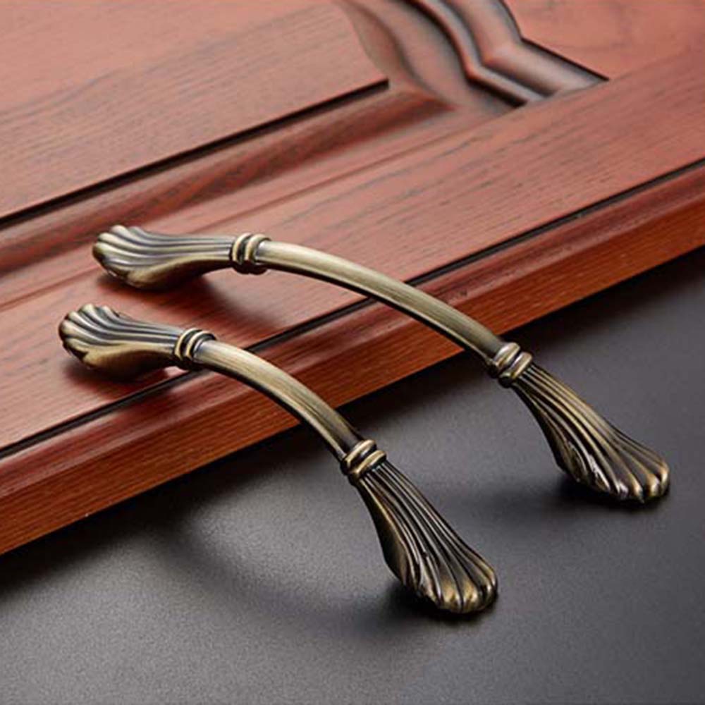 Brązowe uchwyty do szafek, sza – Furniture Hardware Drawer Pulls recenzja i cena