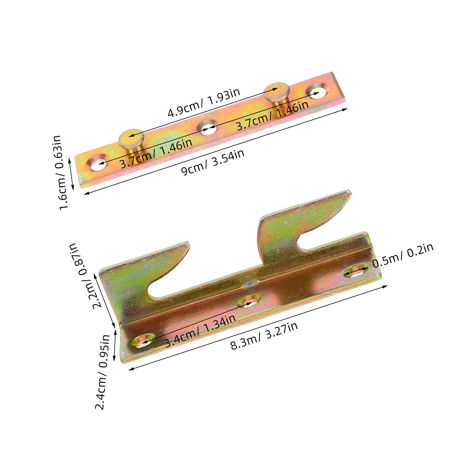 4 zestawy niewidocznych uchwyt – Furniture Rails Hardware recenzja i cena