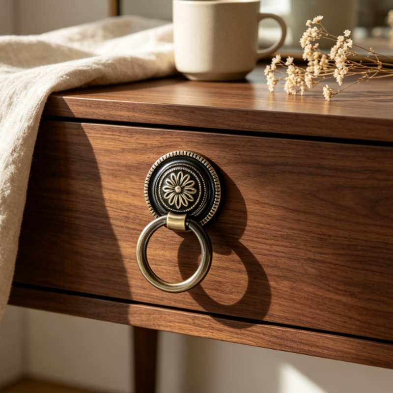 Zestaw 6 okuć do szuflad w kol – Furniture Hardware Drop Pulls recenzja i cena