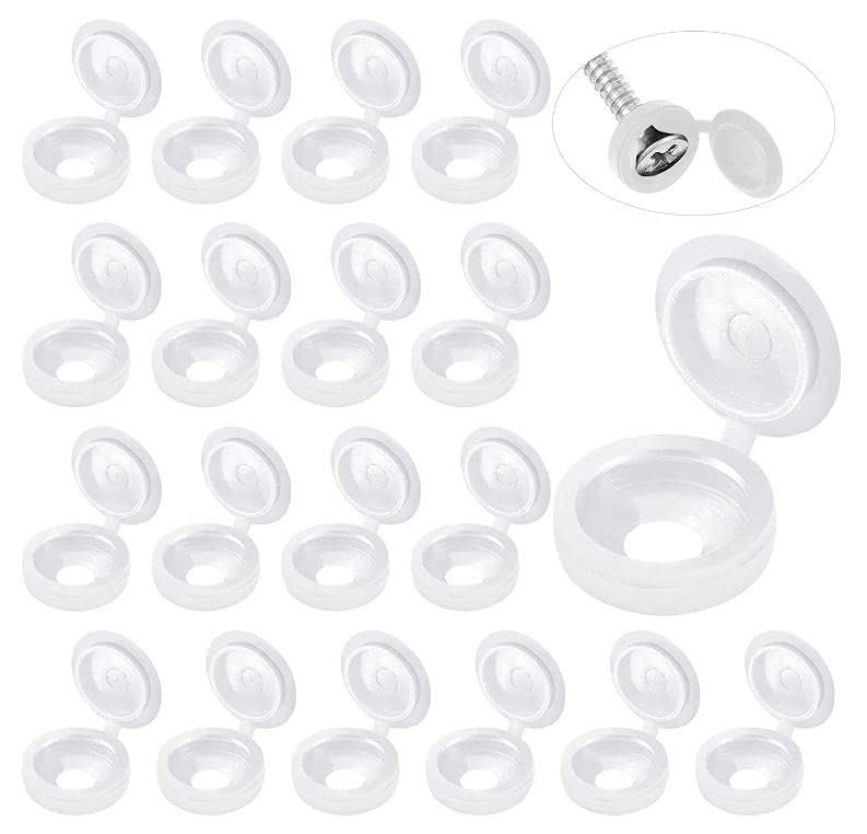 Biała plastikowa zakrętka na z – Furniture Hardware Covers recenzja i cena
