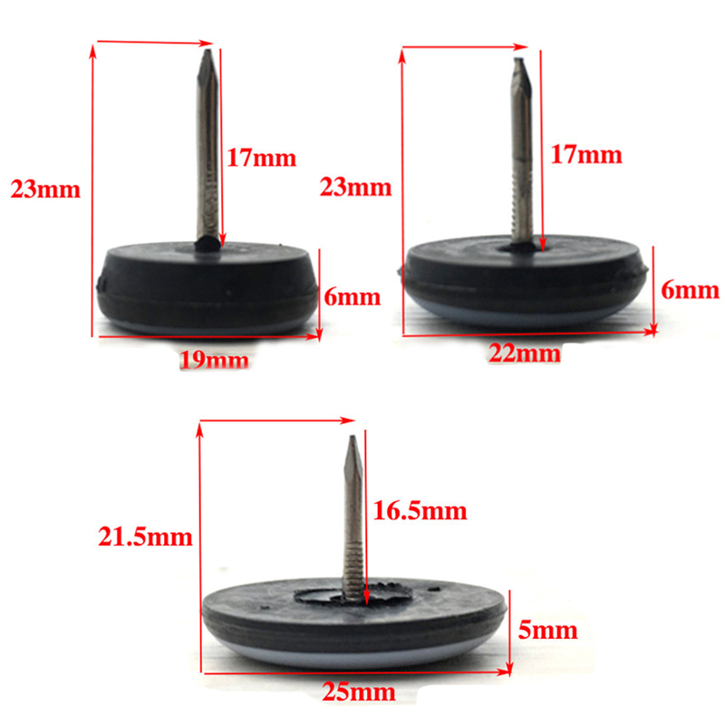 20 sztuk 16/19/22/25mm stół i  – Furniture Hardware Feet recenzja i cena