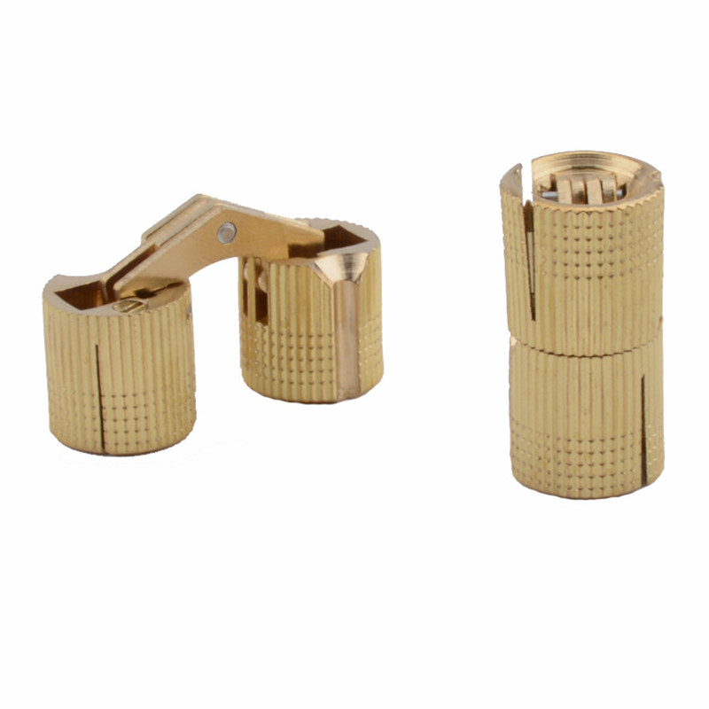2 szt. Zawiasy miedziane cylin – Furniture Hardware Brass recenzja i cena