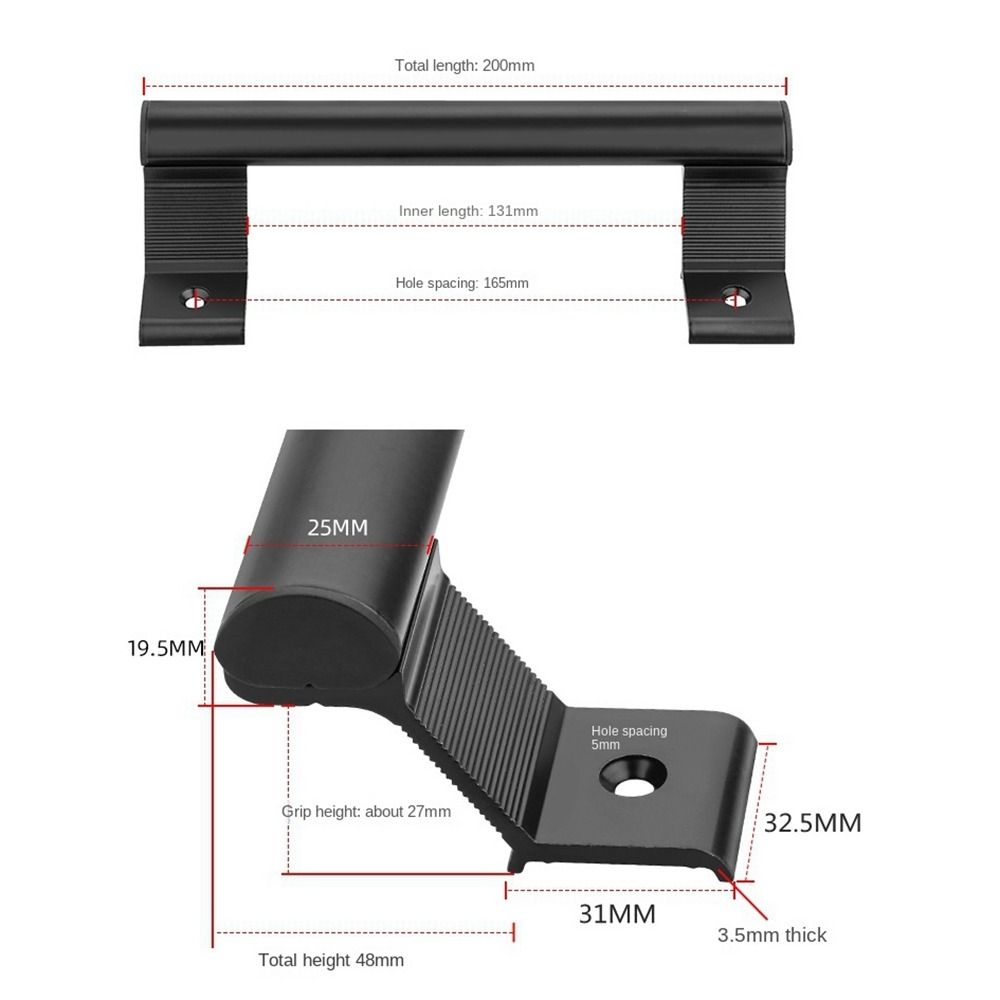 Klamka do drzwi przesuwnych ze – Furniture Hardware Drawer Pulls recenzja i cena