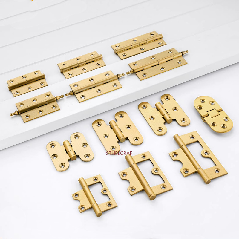 2 szt. Mosiężne zawiasy do drz – Furniture Hardware Brass recenzja i cena