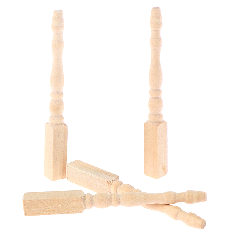 ● 4 szt./zestaw 1:12 Miniaturo – Furniture Hardware Feet recenzja i cena