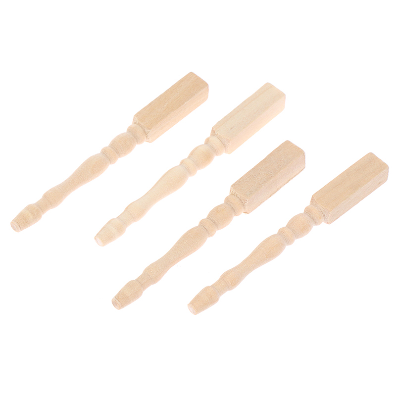 ● 4 szt./zestaw 1:12 Miniaturo – Furniture Hardware Feet recenzja i cena