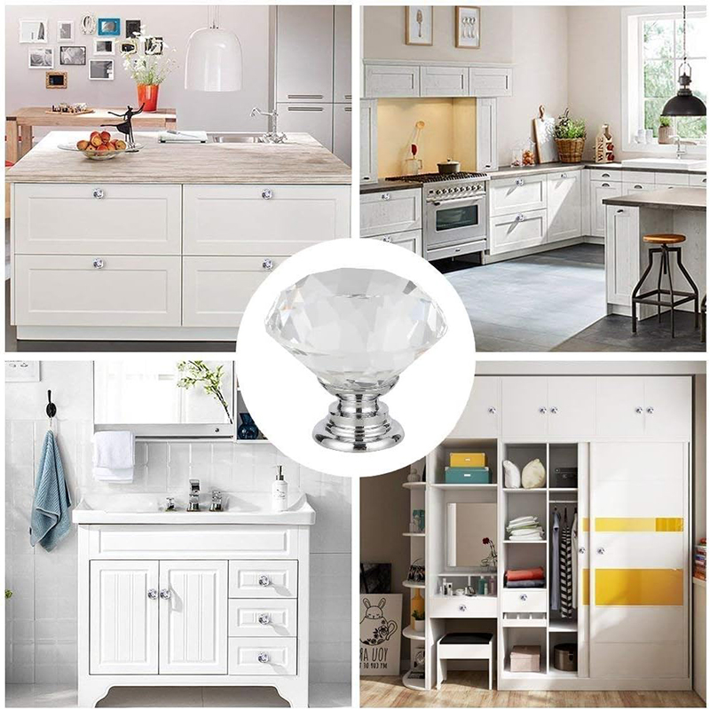 6 szt. Gałek do szafek ze śrub – Furniture Hardware Feet recenzja i cena