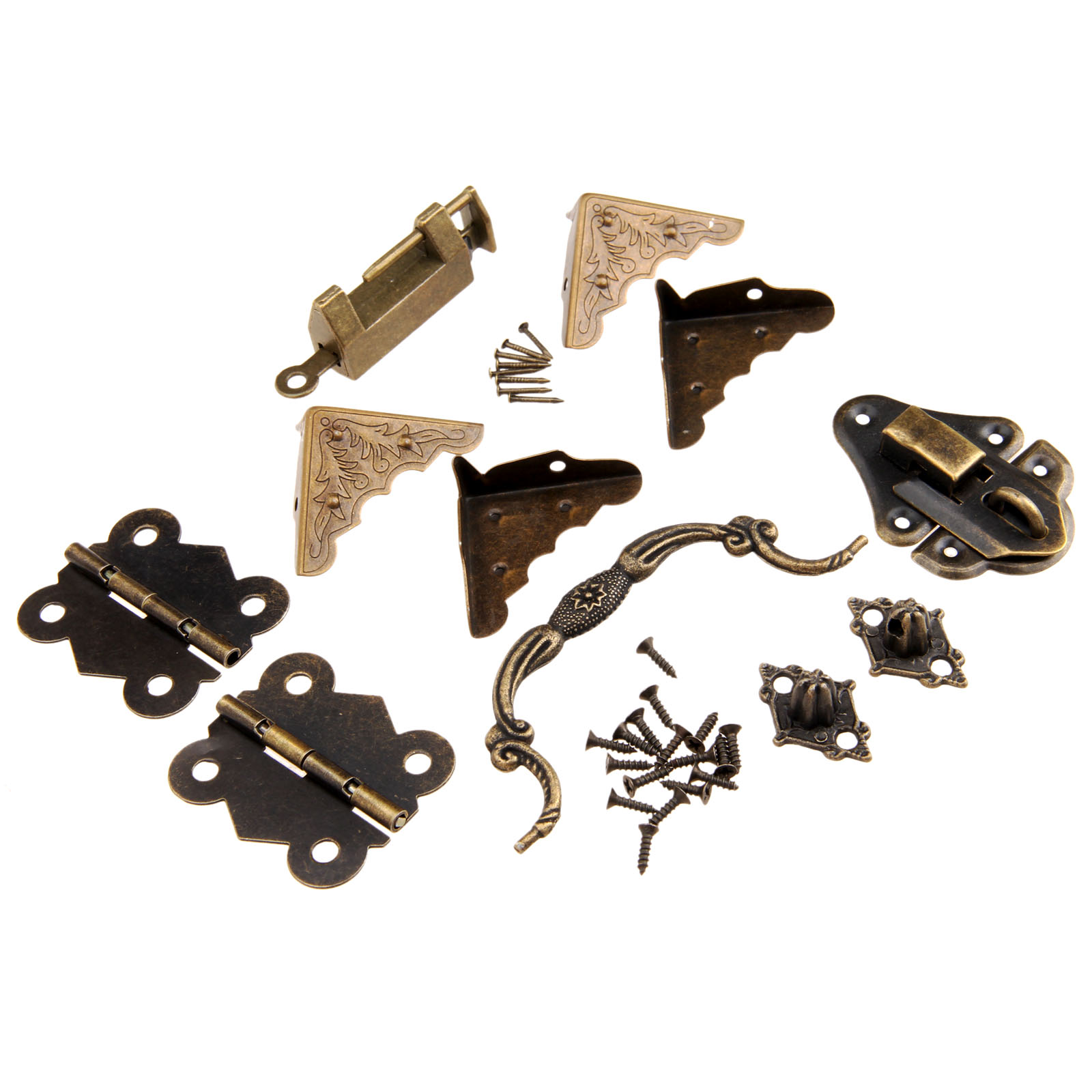 9 sztuk/zestaw okucia meblowe  – Furniture Hardware Brass recenzja i cena