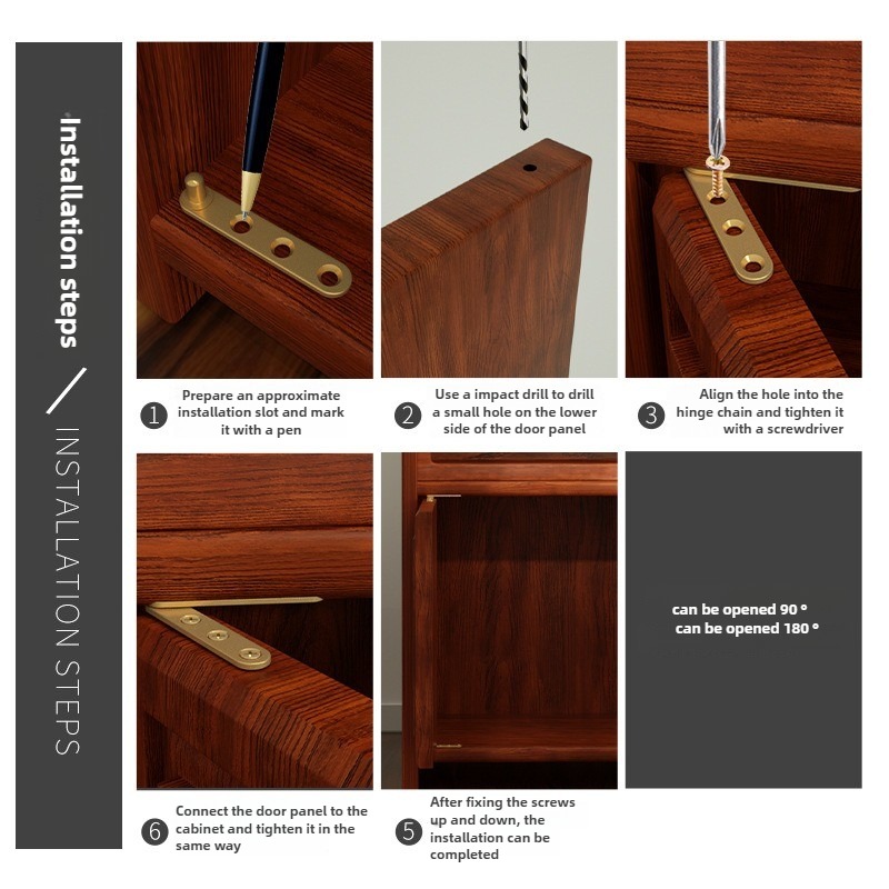 Zawias obrotowy miedziany 90/1 – Furniture Hardware Brass recenzja i cena