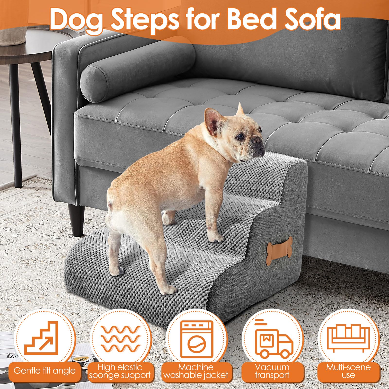 Schodki dla psów, rampa obok s – Furniture Hardware For Bed recenzja i cena