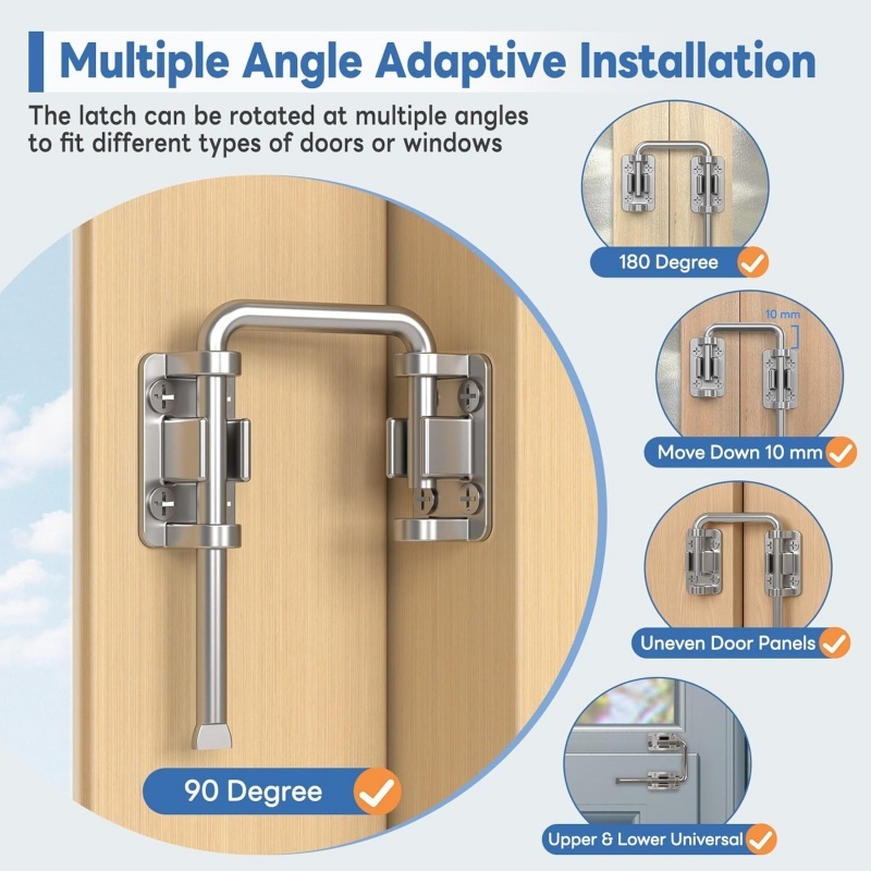 Zamek pętlowy do drzwi przesuw – Furniture Sliding Door Hardware recenzja i cena