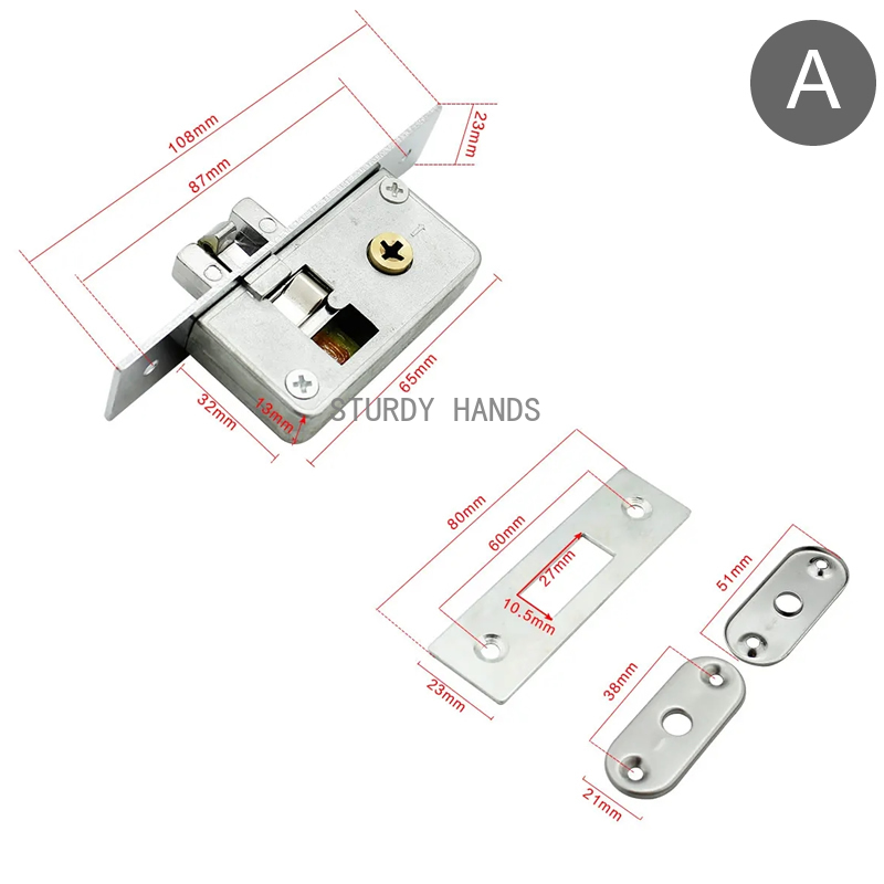 Zamek ze stopu aluminium do dr – Furniture Sliding Door Hardware recenzja i cena